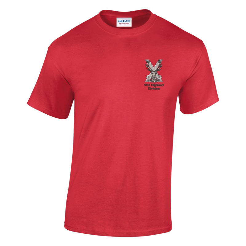 51st Highland Division Cotton T-Shirt