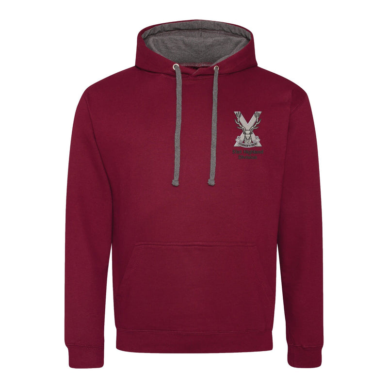 51st Highland Division Varsity Contrast Hoodie