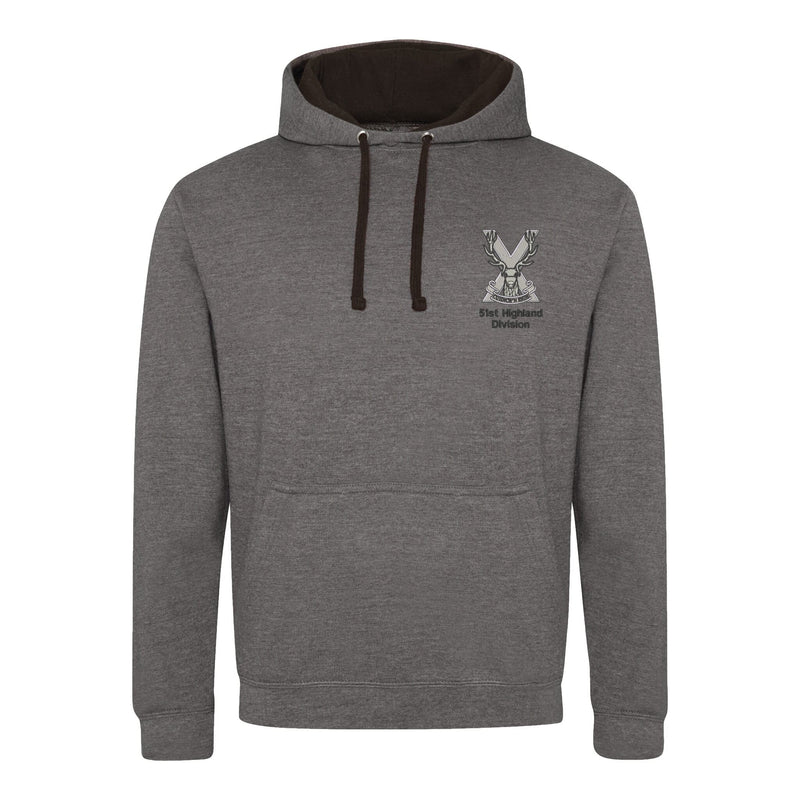 51st Highland Division Varsity Contrast Hoodie