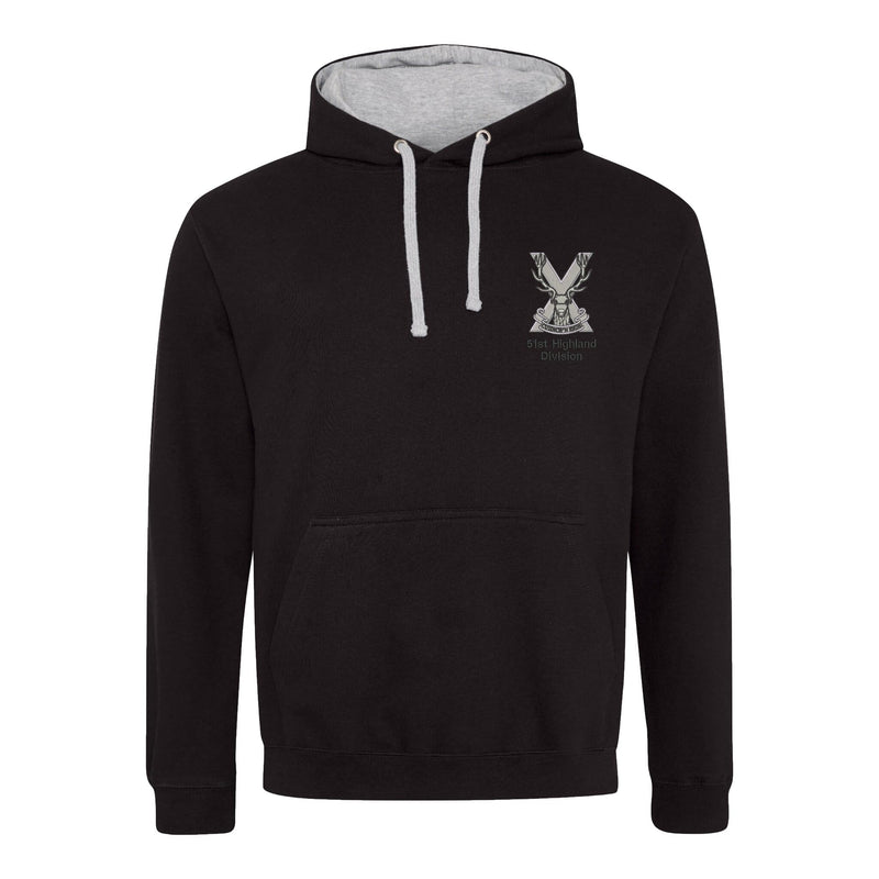 51st Highland Division Varsity Contrast Hoodie