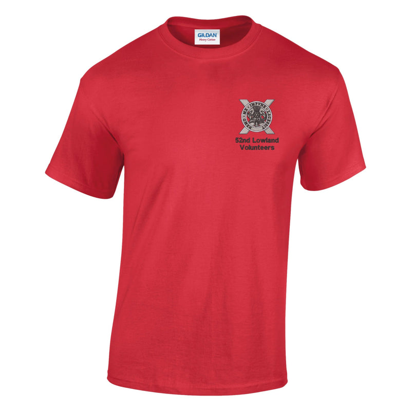 52nd Lowland Volunteers Cotton T-Shirt