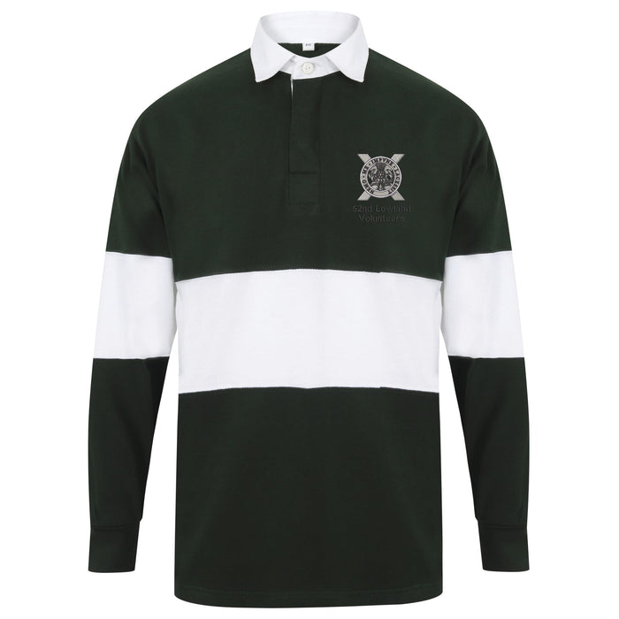 52nd Lowland Volunteers Long Sleeve Panelled Rugby Shirt