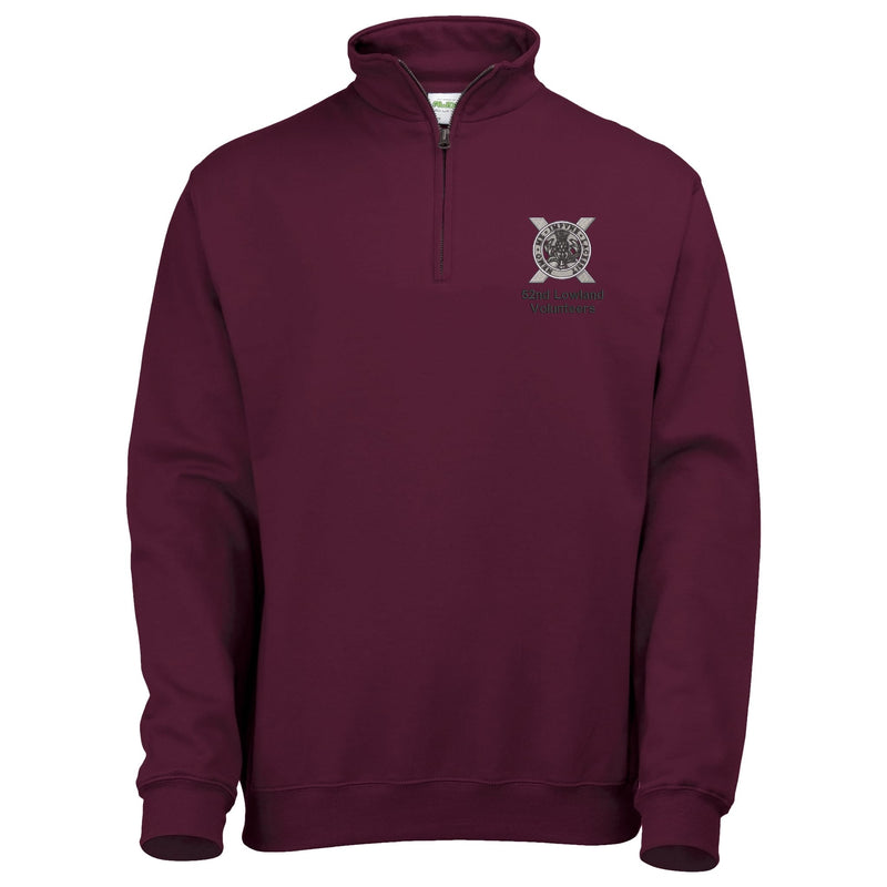 52nd Lowland Volunteers Quarter Zip Sweatshirt
