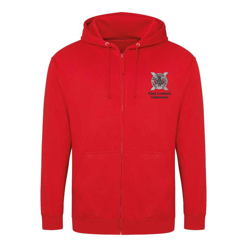 52nd Lowland Volunteers Zipped Hoodie
