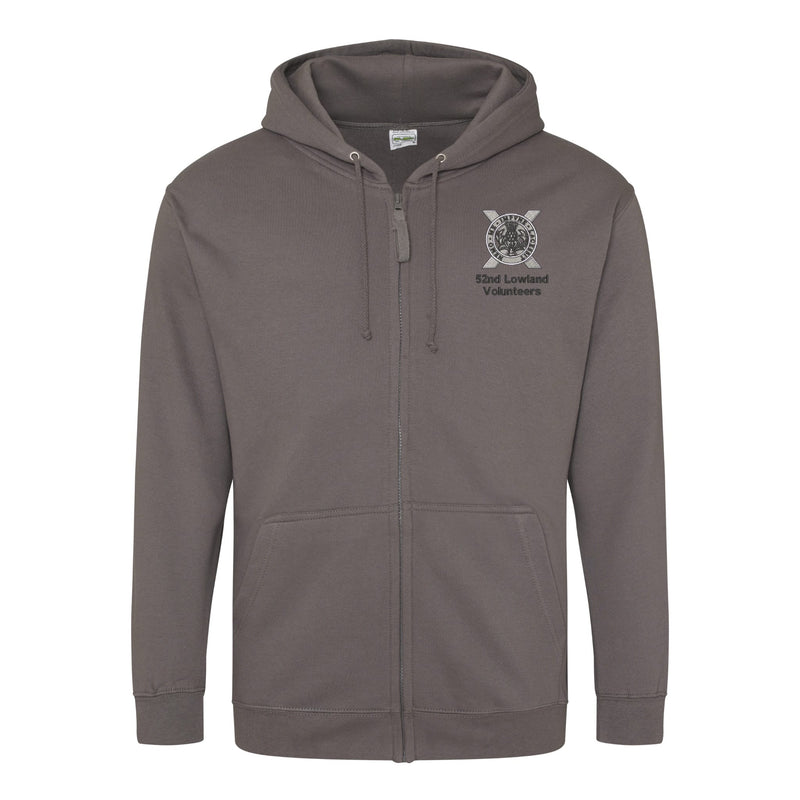 52nd Lowland Volunteers Zipped Hoodie