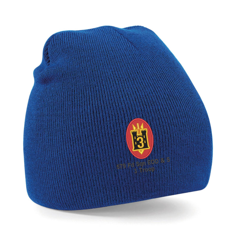579 Fd Sqn EOD & S 3 Troop Beanie Hat