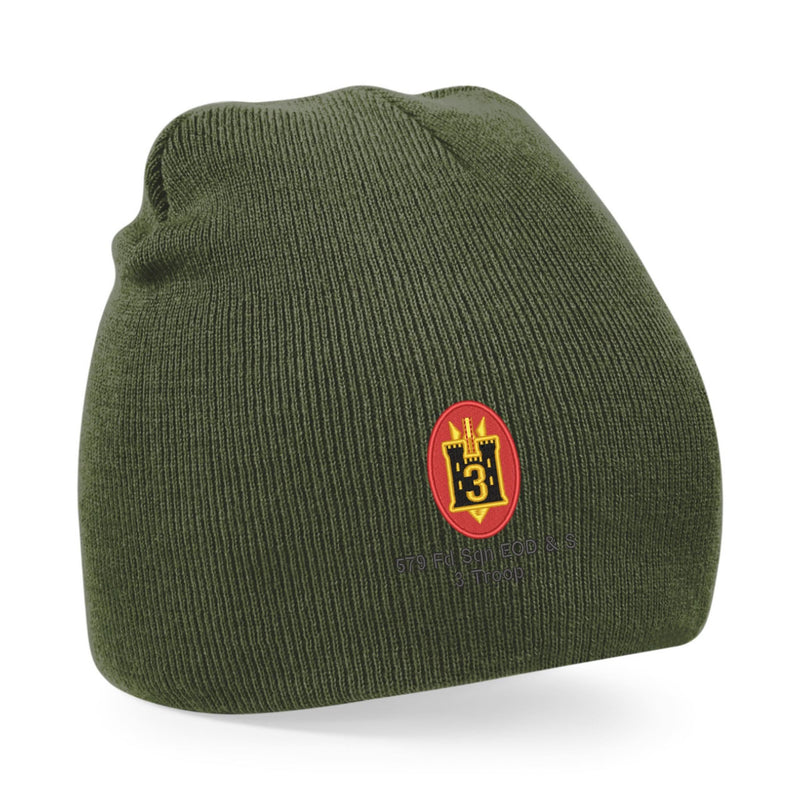 579 Fd Sqn EOD & S 3 Troop Beanie Hat