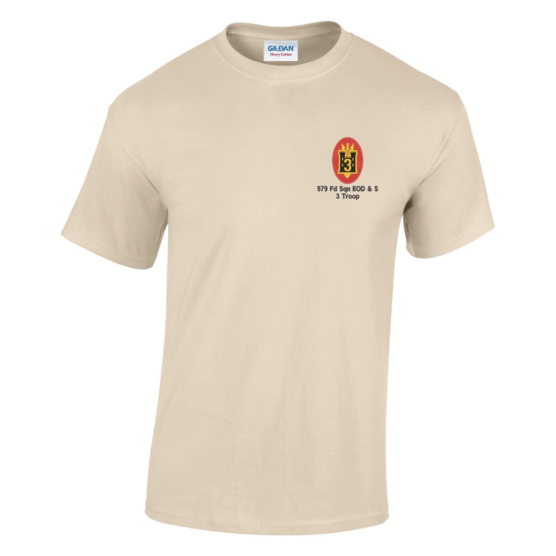 579 Fd Sqn EOD & S 3 Troop Cotton T-Shirt