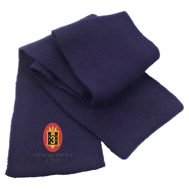 579 Fd Sqn EOD & S 3 Troop Heavy Knit Scarf