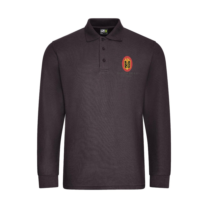 579 Fd Sqn EOD & S 3 Troop Long Sleeve Polo Shirt