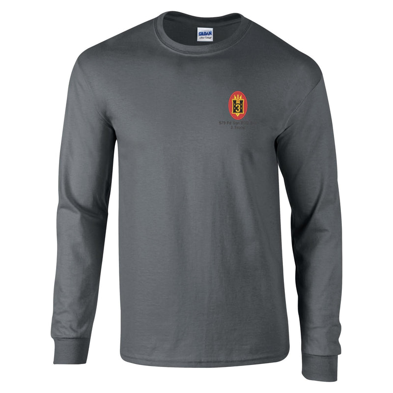 579 Fd Sqn EOD & S 3 Troop Long Sleeve T-Shirt