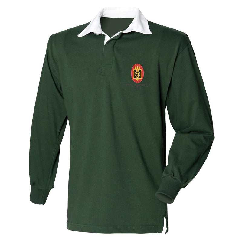 579 Fd Sqn EOD & S 3 Troop Long Sleeve Rugby Shirt