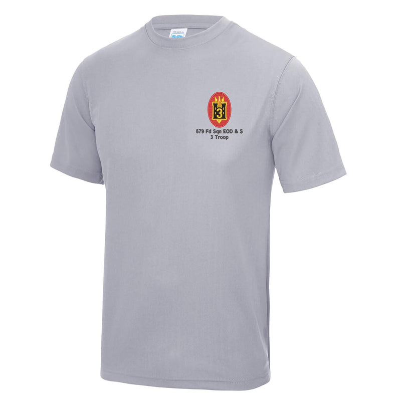 579 Fd Sqn EOD & S 3 Troop Polyester T-Shirt