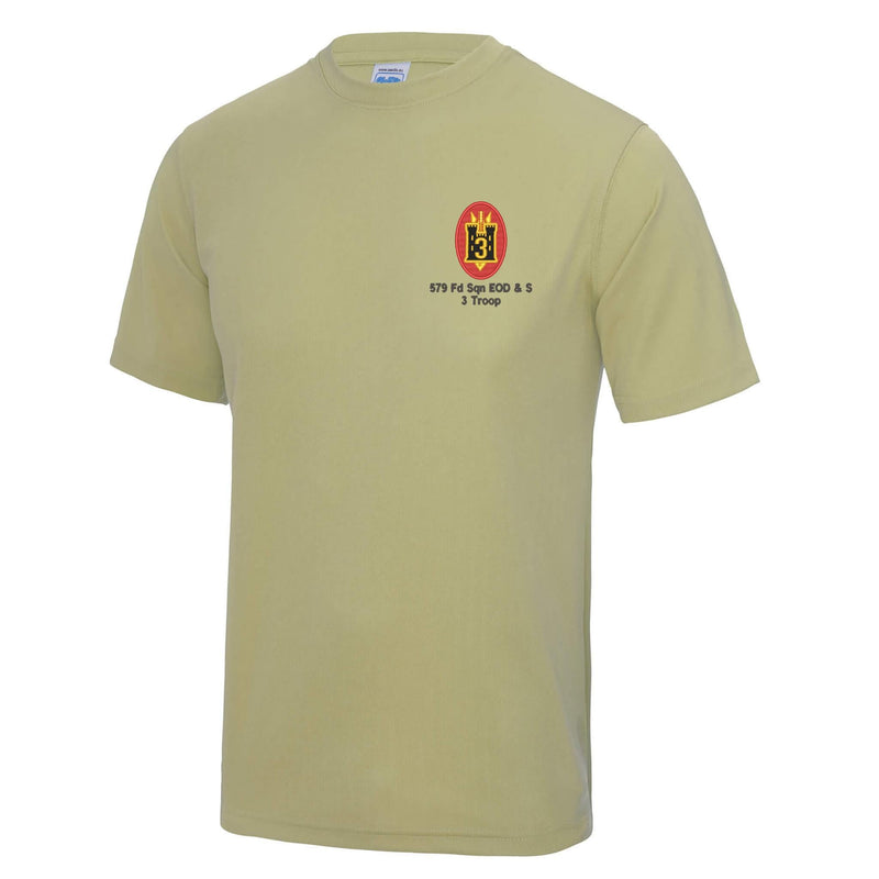 579 Fd Sqn EOD & S 3 Troop Polyester T-Shirt