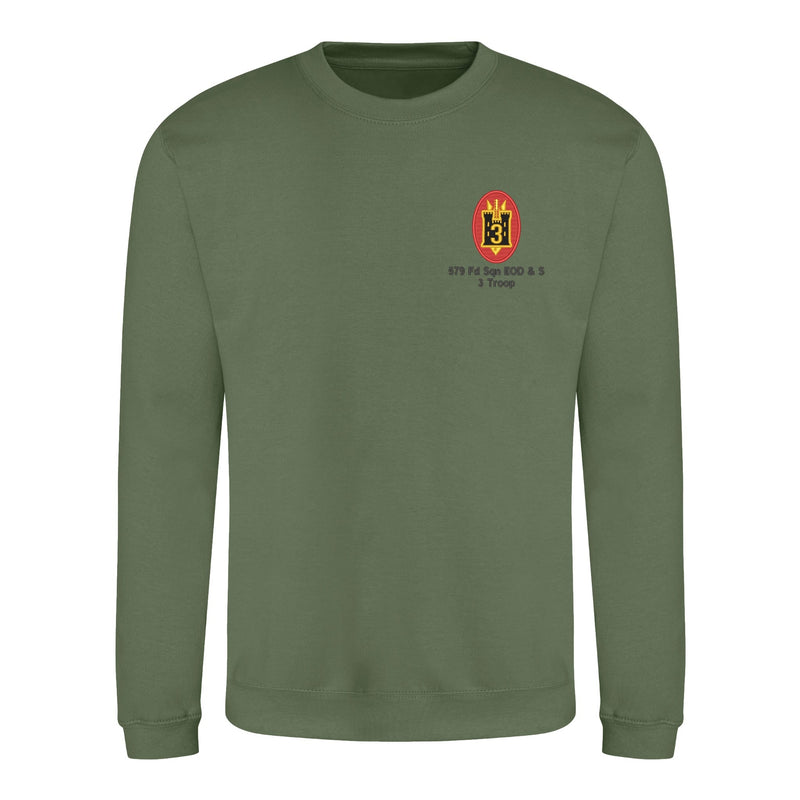 579 Fd Sqn EOD & S 3 Troop Sweatshirt