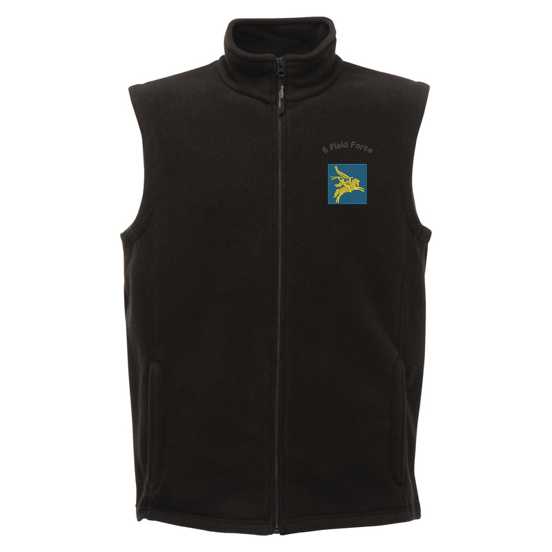 6 Field Force Regatta Fleece Bodywarmer