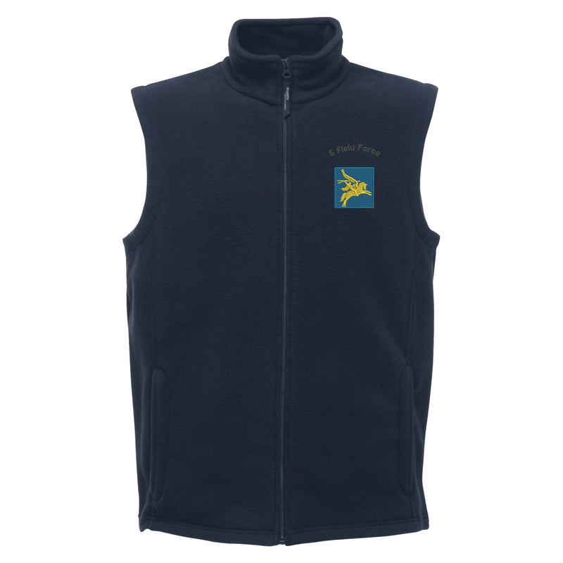 6 Field Force Regatta Fleece Bodywarmer