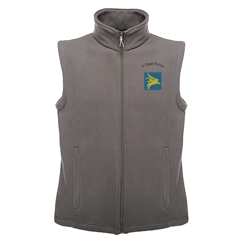 6 Field Force Regatta Fleece Bodywarmer