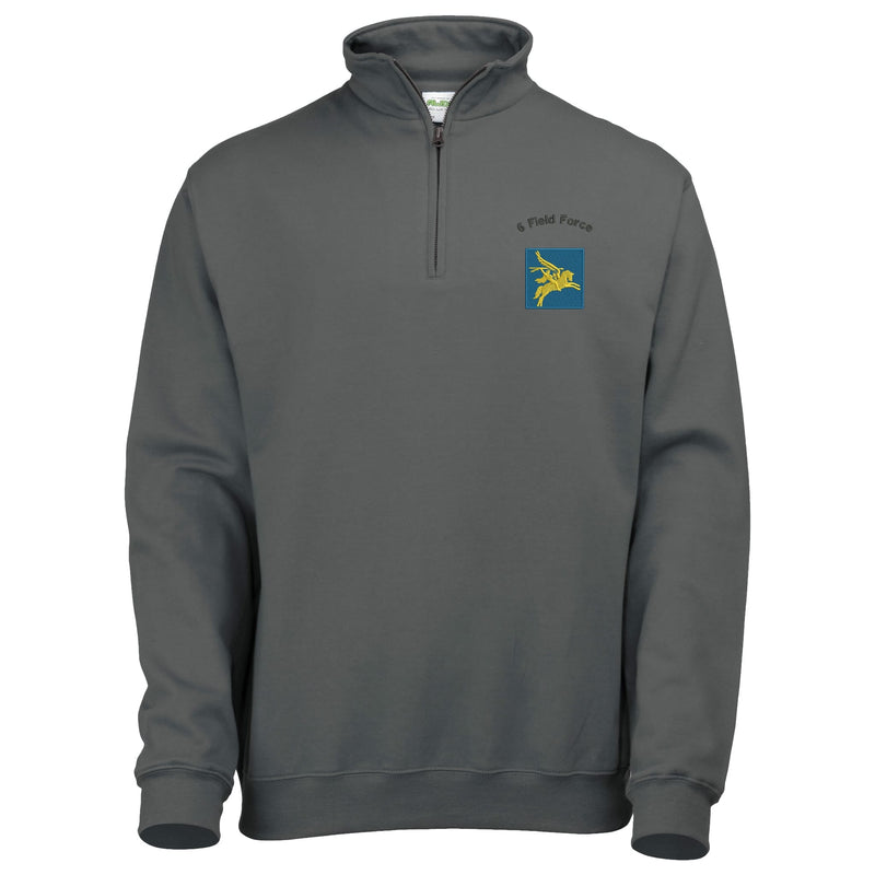 6 Field Force Quarter Zip Sweatshirt