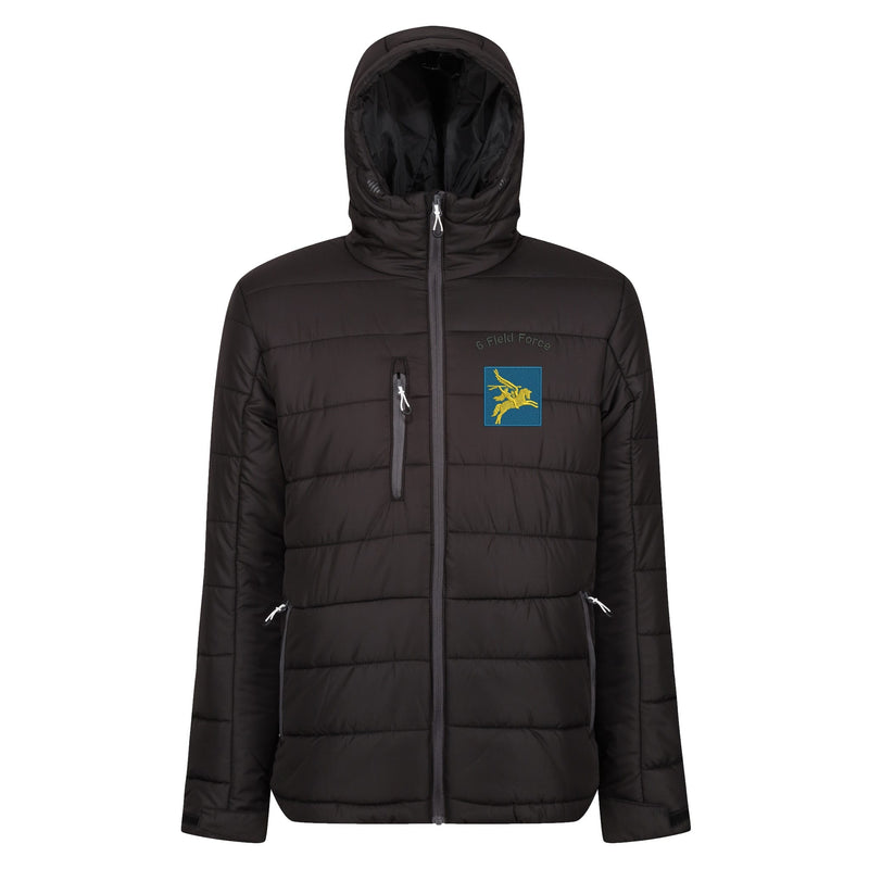6 Field Force Regatta Thermal Hooded Jacket