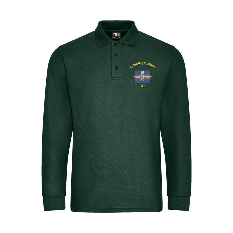 6 (Guards) Platoon Long Sleeve Polo Shirt