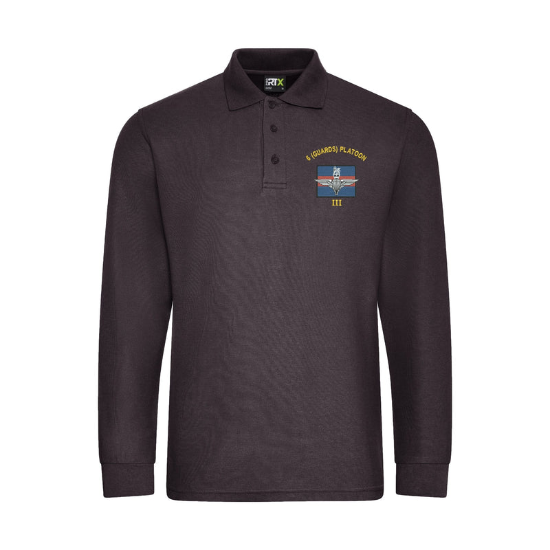 6 (Guards) Platoon Long Sleeve Polo Shirt