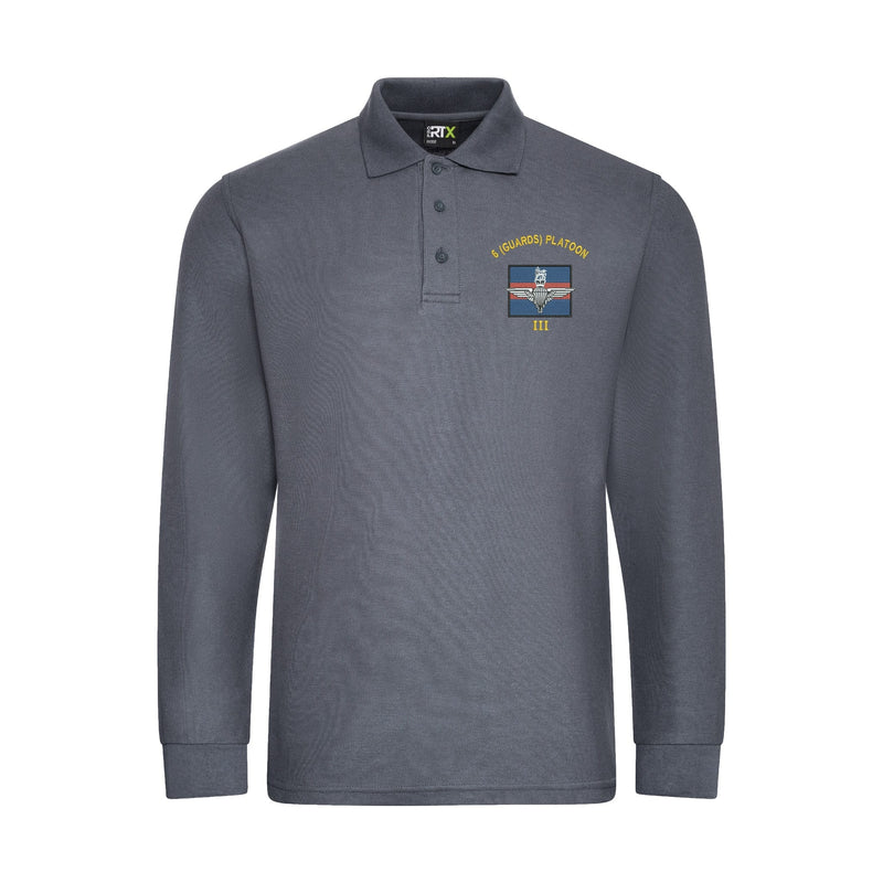 6 (Guards) Platoon Long Sleeve Polo Shirt