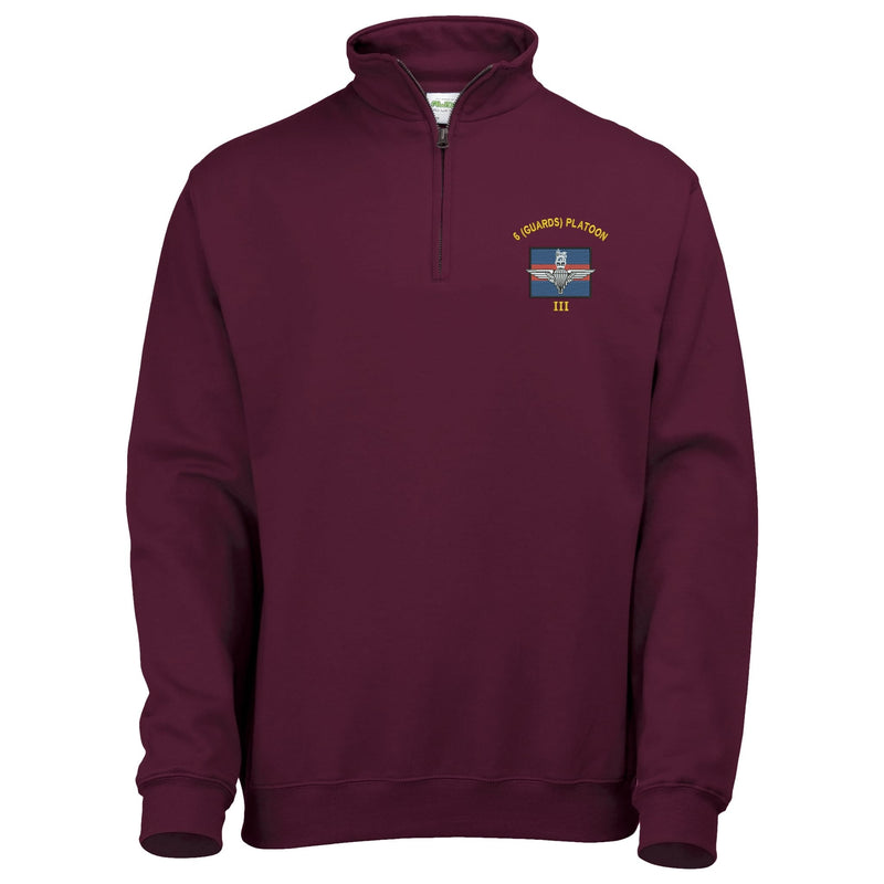 6 (Guards) Platoon Quarter Zip Sweatshirt