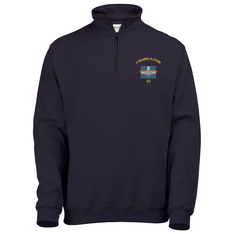 6 (Guards) Platoon Quarter Zip Sweatshirt