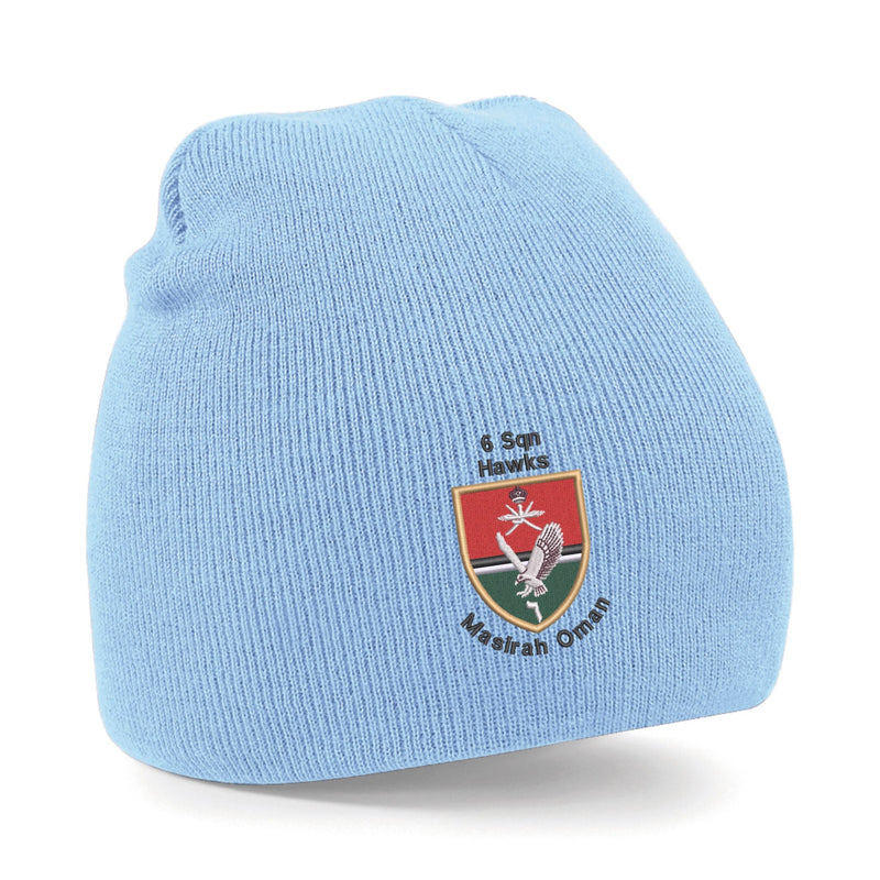 6 Sqn Hawks Masirah Oman Beanie Hat