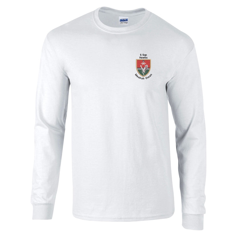 6 Sqn Hawks Masirah Oman Long Sleeve T-Shirt