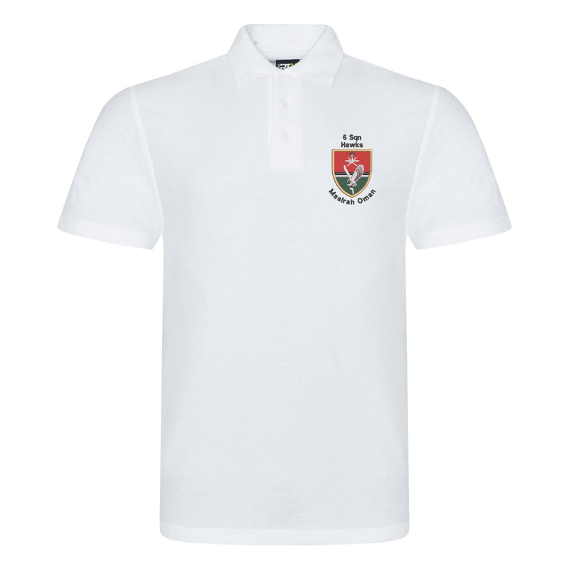 6 Sqn Hawks Masirah Oman Polo Shirt