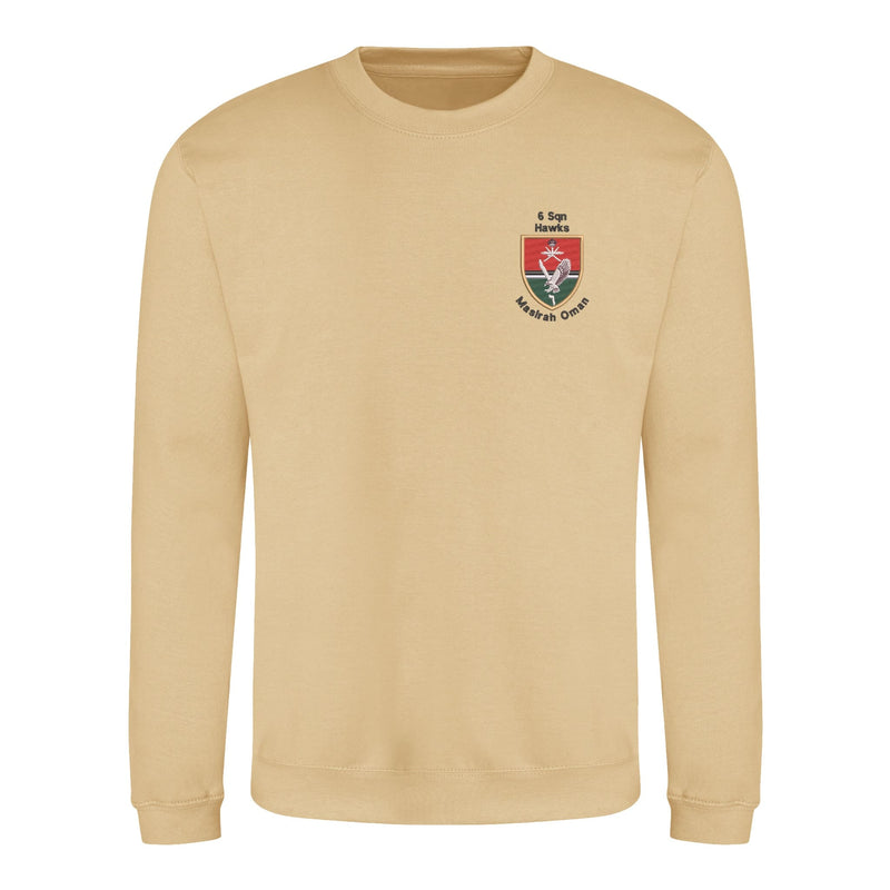 6 Sqn Hawks Masirah Oman Sweatshirt