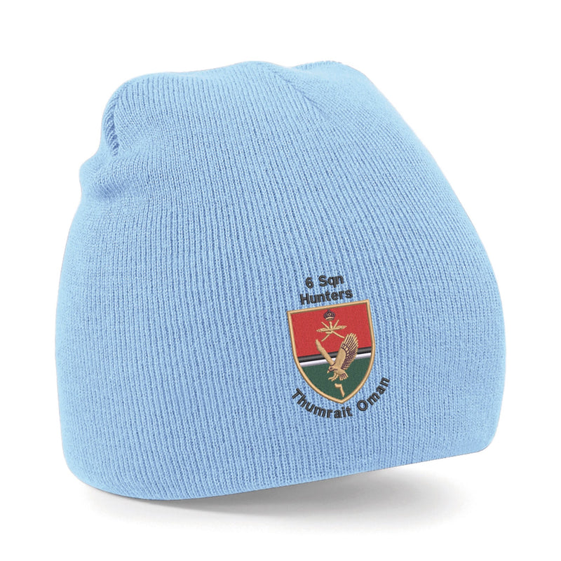 6 Sqn Hunters Thumrait Oman Beanie Hat