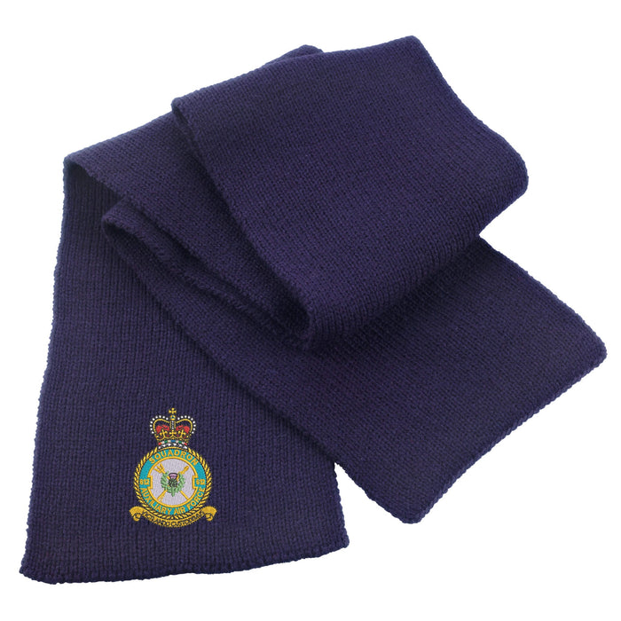 612 Squadron RAuxAF Heavy Knit Scarf