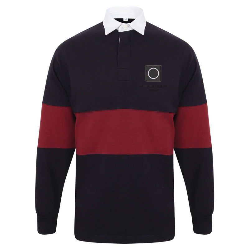 6th (United Kingdom) Division Long Sleeve Panelled Rugby Shirt