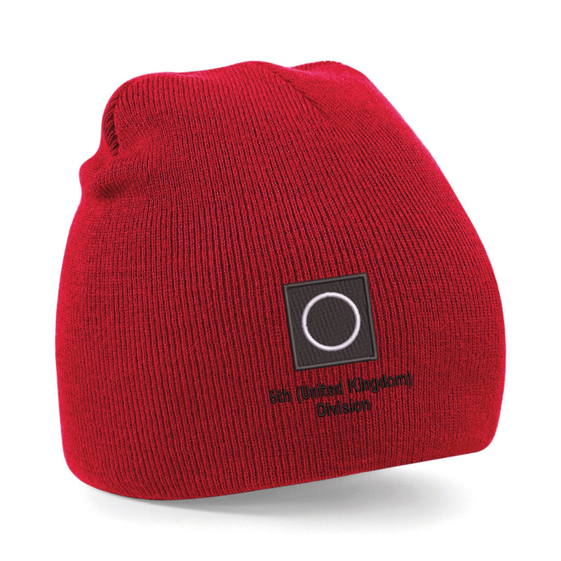 6th (United Kingdom) Division Beanie Hat