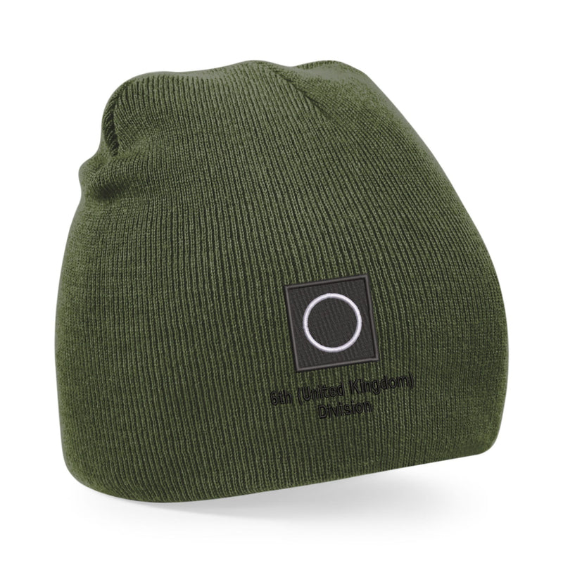 6th (United Kingdom) Division Beanie Hat