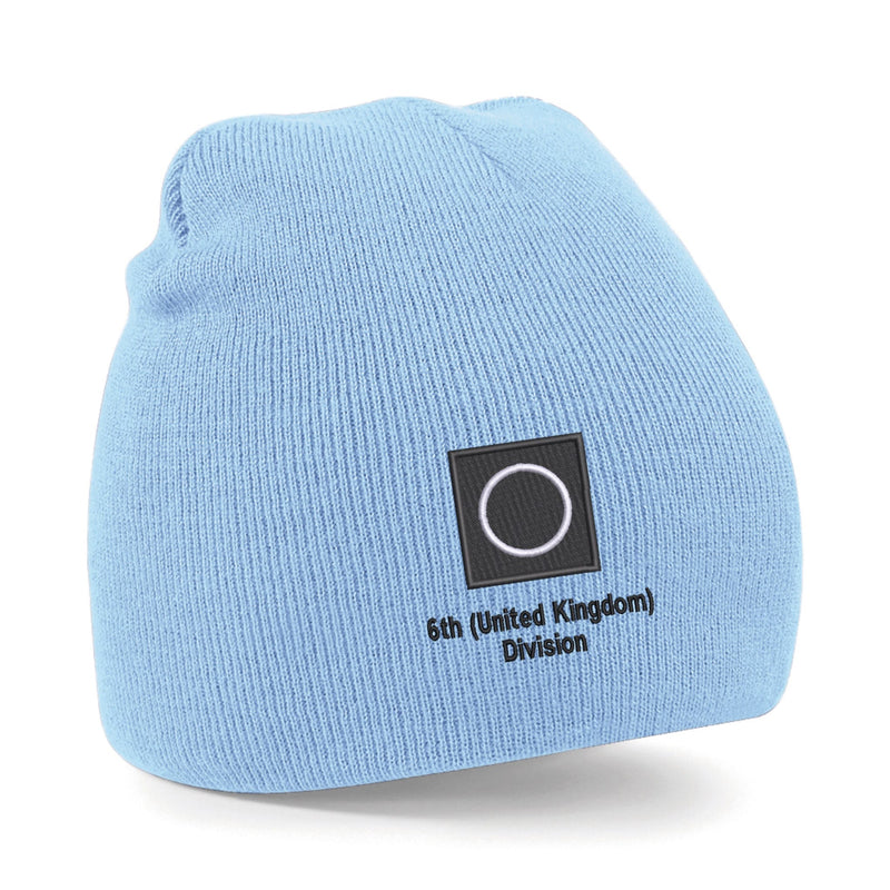 6th (United Kingdom) Division Beanie Hat