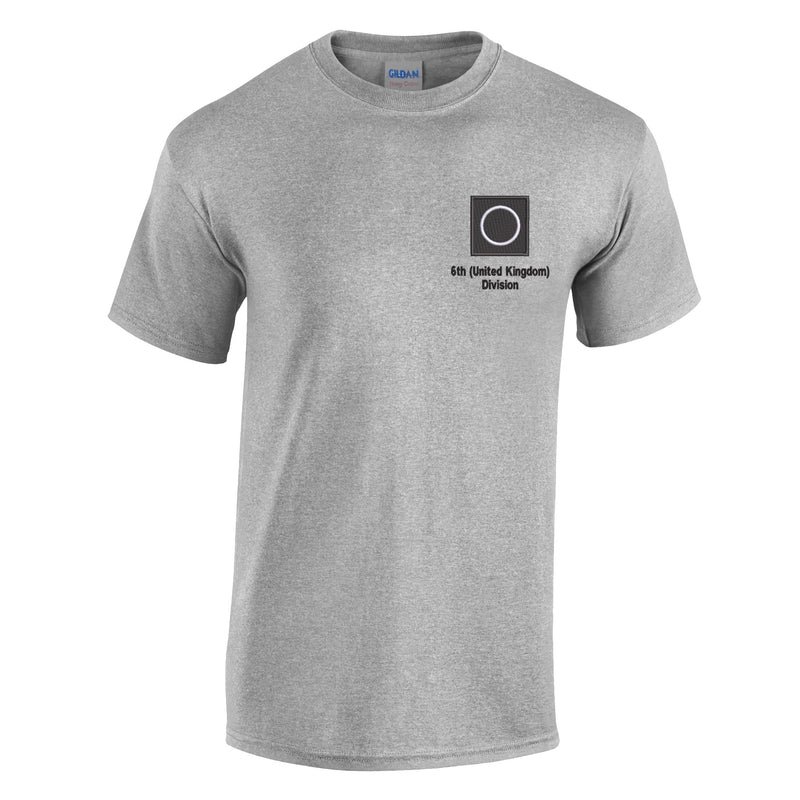 6th (United Kingdom) Division Cotton T-Shirt