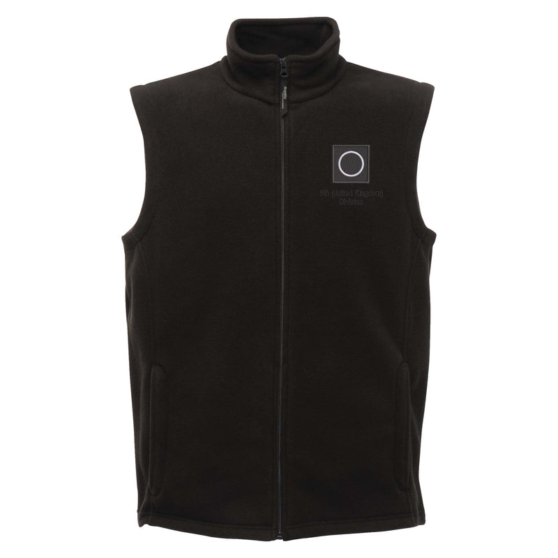 6th (United Kingdom) Division Regatta Fleece Bodywarmer