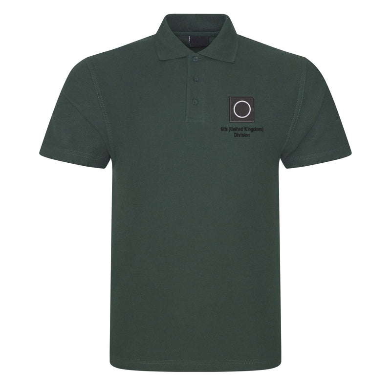 6th (United Kingdom) Division Polo Shirt
