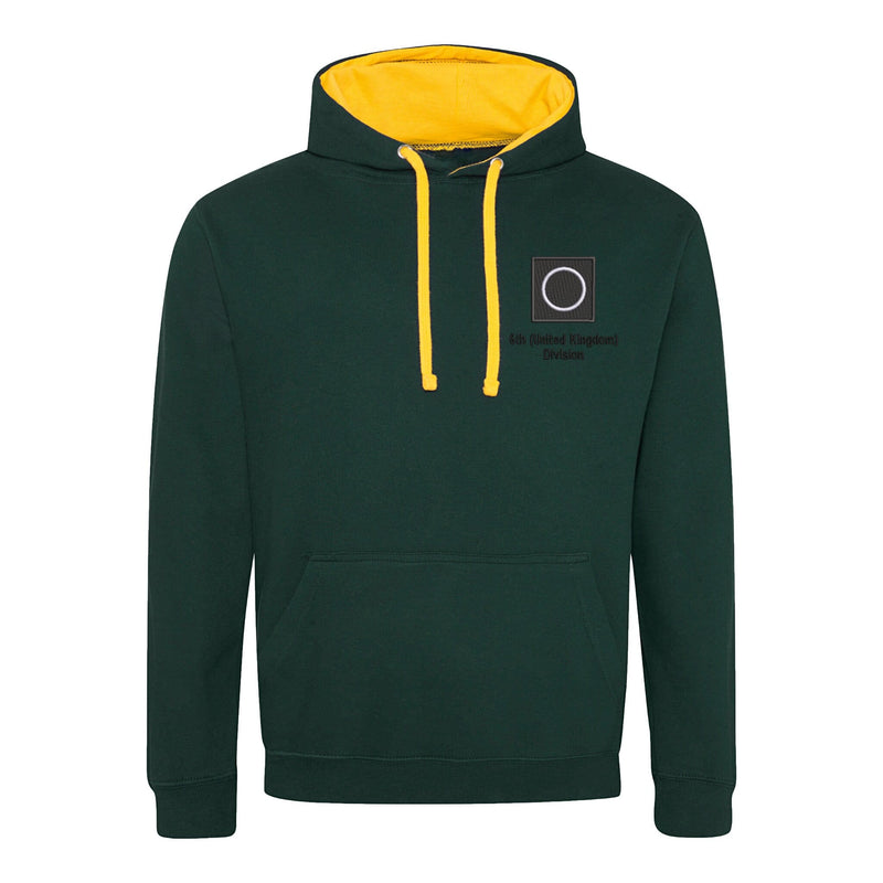 6th (United Kingdom) Division Varsity Contrast Hoodie