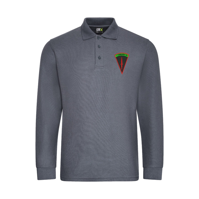 7 Commando RA Long Sleeve Polo Shirt
