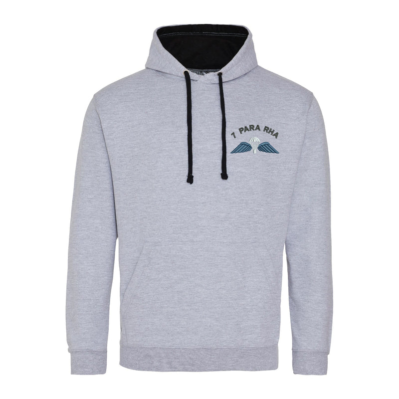 7 Para Artillery Wings Varsity Contrast Hoodie