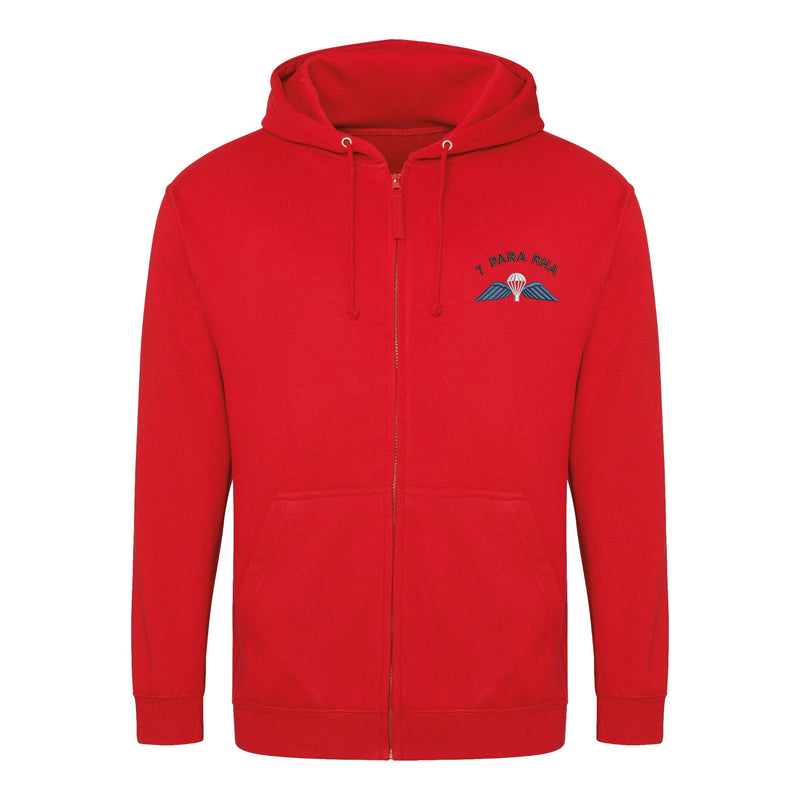 7 Para Artillery Wings Zipped Hoodie