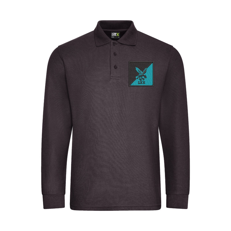 70 Field Company Long Sleeve Polo Shirt