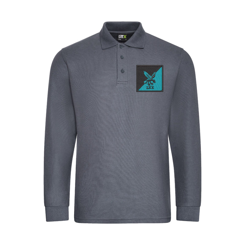 70 Field Company Long Sleeve Polo Shirt
