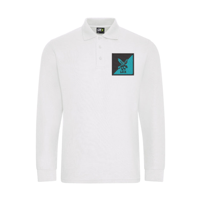 70 Field Company Long Sleeve Polo Shirt
