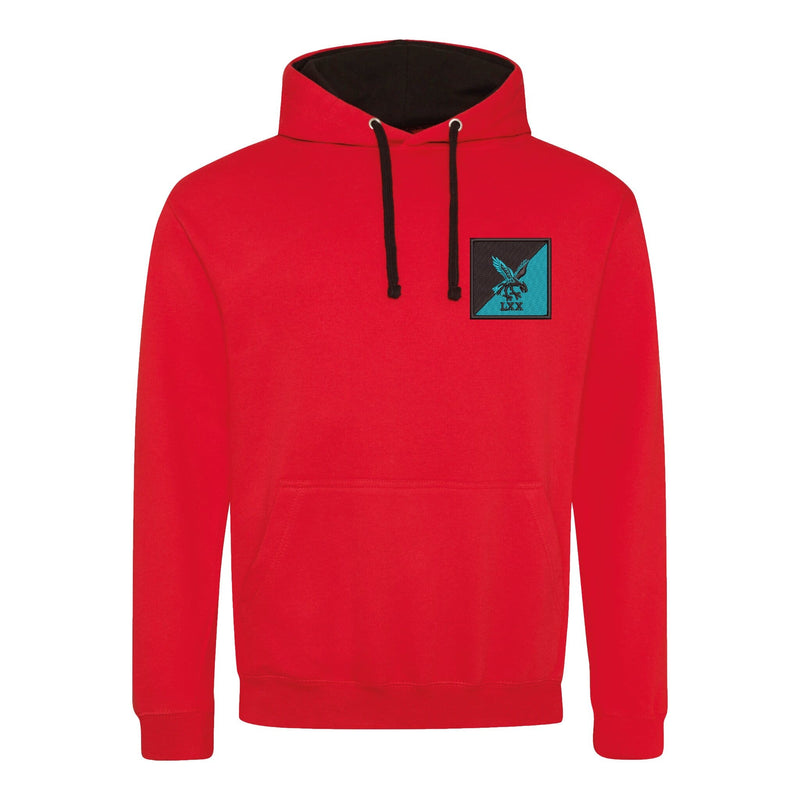 70 Field Company Varsity Contrast Hoodie